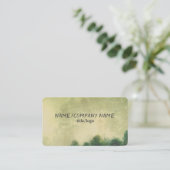 Naturkiefern Foto Kunst Visitenkarte (Stehend Vorderseite)