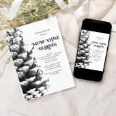 Naturkiefernwald Wintersonne Einladung