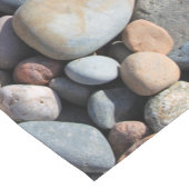 Naturkiesel Kurzer Tischläufer (Ecke)