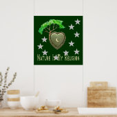 Naturkirche Poster (Küche)
