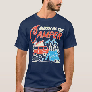 Naturkönigin des Campers T-Shirt