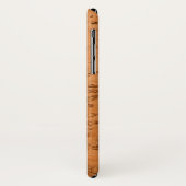 Naturkork-Blick-Holz-Korn Case-Mate iPhone Hülle (Hinten/Links)