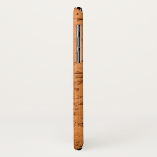 Naturkork-Blick-Holz-Korn Case-Mate iPhone Hülle (Hinten/Links)