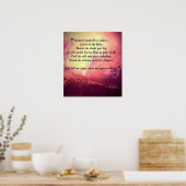 Naturkostenvoranschlag Poster (Küche)