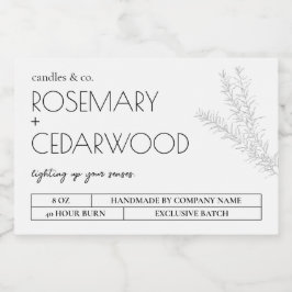 Naturkronen-Schwarz-Weiß-Etikett Lebensmitteletikett