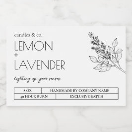 Naturkronen-Schwarz-Weiß-Etikett Lebensmitteletikett