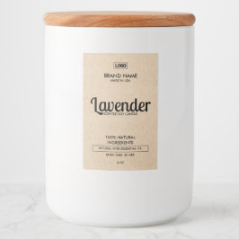 Naturkronen-Schwarz-Weiß-Etikett Lebensmitteletikett