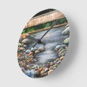 Naturkunde Runde Wanduhr (Winkel)