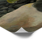 Naturkunst Prints Coho Lachs Angeln Kunst Poster (Ecke)