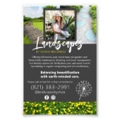 Naturlache-Pflegedienst Dandelion Promo Flyer Fotodruck (Vorne)