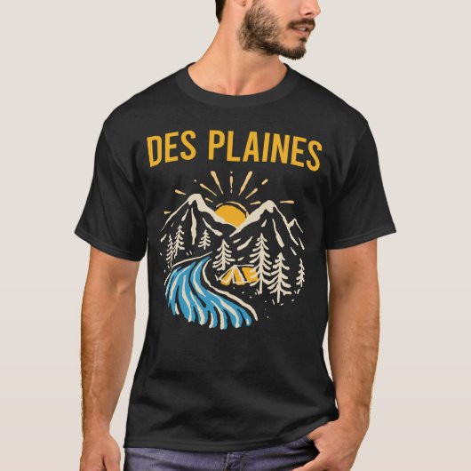 Naturlandschaft Des Plaines T-Shirt (Vorderseite)