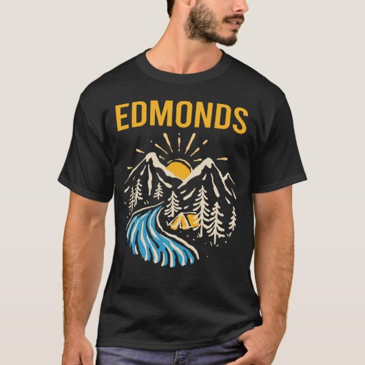 Naturlandschaft Edmonds T-Shirt (Vorderseite)