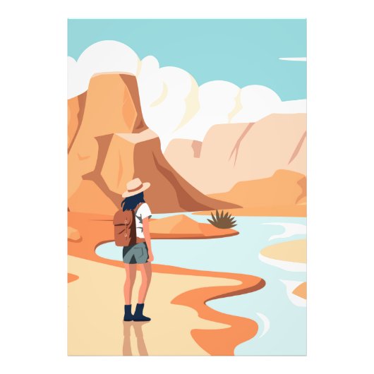 Naturlandschaft Fotodruck (Vorne)