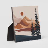 Naturlandschaft Fotoplatte (Vorderseite)