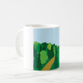 Naturlandschaft Kaffeetasse (Vorderseite Links)