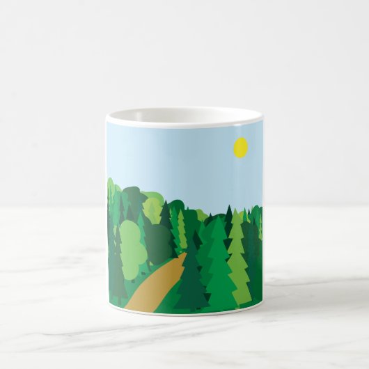 Naturlandschaft Kaffeetasse (Mittel)