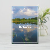 Naturlandschaft Landschaft Lago Weißrussland Flach (Stehend Vorderseite)