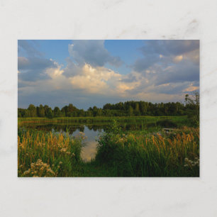 Naturlandschaft Landschaft Lago Weißrussland Postk Postkarte