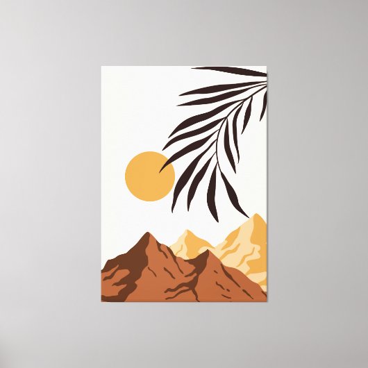 Naturlandschaft Leinwanddruck (Vorderseite)