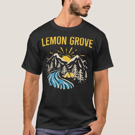 Naturlandschaft Lemon Grove T-Shirt (Vorderseite)