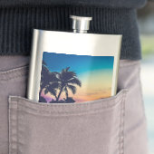 Naturlandschaft mit Palmenbäumen-25925 Flachmann (Beispiel)