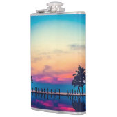 Naturlandschaft mit Palmenbäumen-25925 Flachmann (Links)