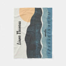 Naturlandschaft Monatlicher Wachstumspur