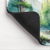 Naturlandschaft Mousepad (Ecke)