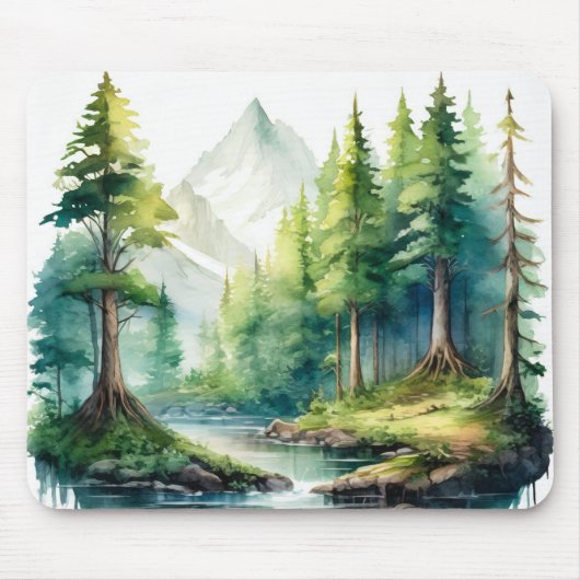 Naturlandschaft Mousepad (Vorne)
