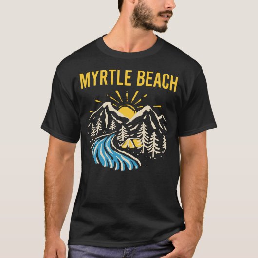 Naturlandschaft Myrtle Beach T-Shirt (Vorderseite)