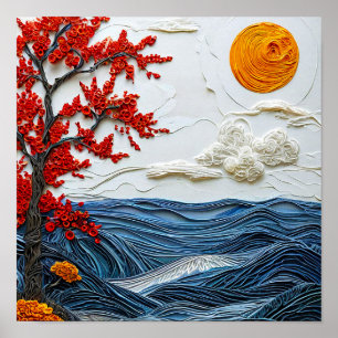 Naturlandschaft Poster