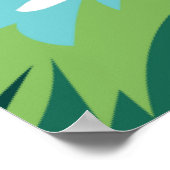 Naturlandschaft Poster (Ecke)