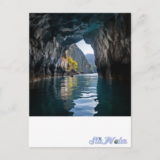 Naturlandschaft Postkarte (Vorderseite)