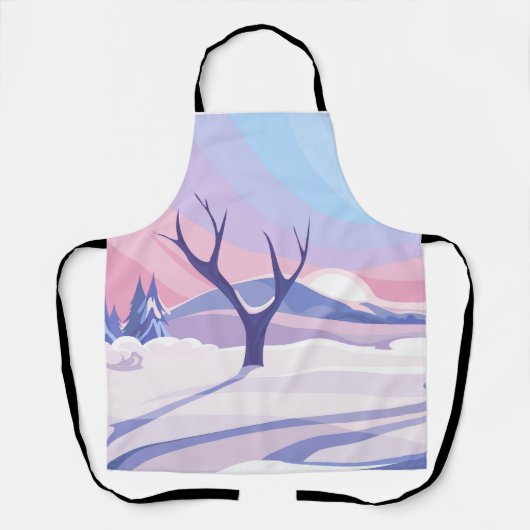 Naturlandschaft Schürze (Vorderseite)