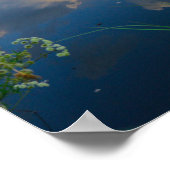Naturlandschaft Seenlandschaft Belarus Plakat (Ecke)