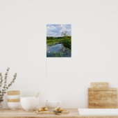 Naturlandschaft Seenlandschaft Belarus Plakat (Küche)