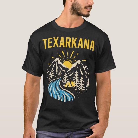 Naturlandschaft Texarkana T-Shirt (Vorderseite)