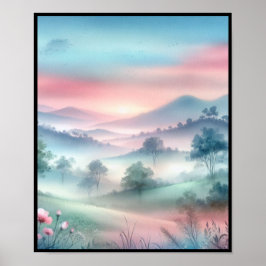 Naturlandschaftspopster Poster