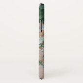 Naturleaf Blumenholz Grüner Cooler Anfangsname Case-Mate iPhone Hülle (Hinten/Rechts)