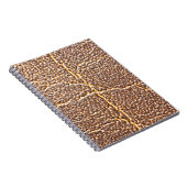 Naturlederbuchdecktextur abstrakt, alt, notizblock (Rechte Seite)