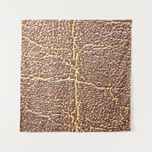 Naturlederbuchdecktextur abstrakt, alt, wandteppich (Vorderseite)