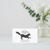 Naturleitfaden für Wasserfarbenwälder Visitenkarte (Stehend Vorderseite)