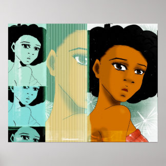 Naturlich Aquamarines Poster