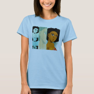 Natürlich aquamarines Shirt