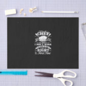 Natürlich arbeite ich nicht so fleißig wie Koch Seidenpapier (Handwerk)