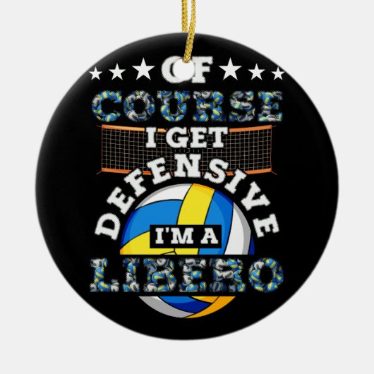 Natürlich bekomme ich Verteidigung, ich bin ein Li Keramik Ornament (Vorne)