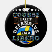 Natürlich bekomme ich Verteidigung, ich bin ein Li Keramik Ornament (Hinten)