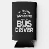 Natürlich bin ich Phantastisch, dass ich Busfahrer Selters Dosenkühler (Rückseite)