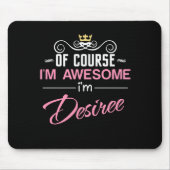 Natürlich bin ich Phantastisch Mousepad (Vorne)