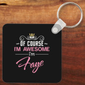 Natürlich bin ich Phantastisch Schlüsselanhänger (Rückseite)